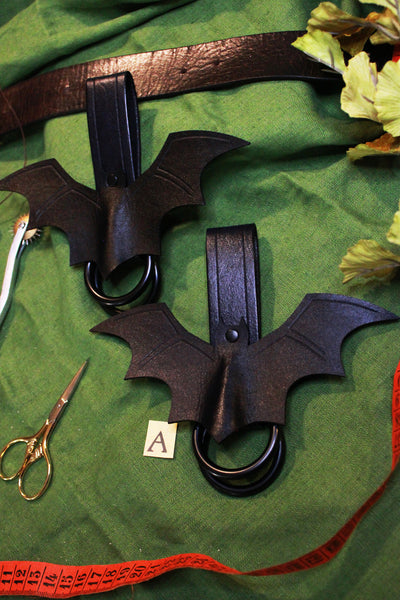 WONKY WARES - Leather Bat Skirt Hikes (Set of Two)