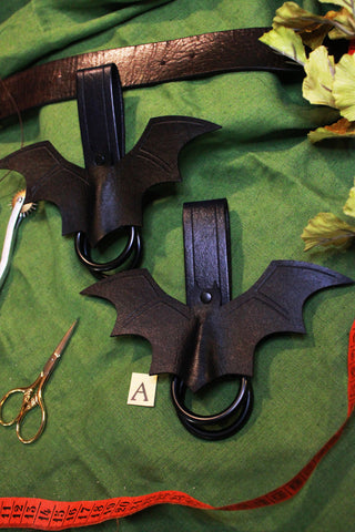 WONKY WARES - Leather Bat Skirt Hikes (Set of Two)