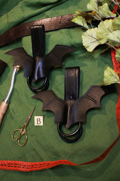 WONKY WARES - Leather Bat Skirt Hikes (Set of Two)