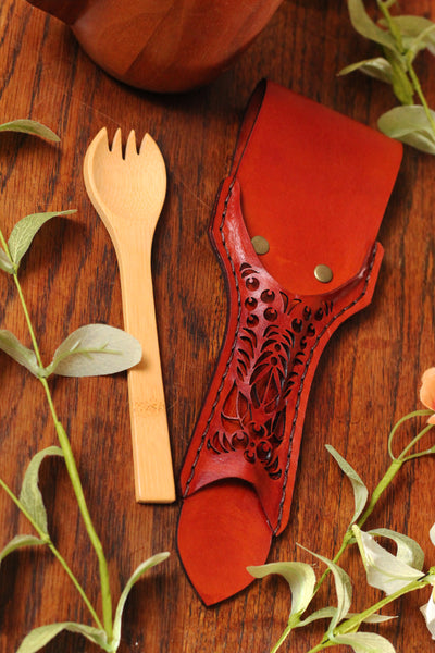 Leather Spork Holster