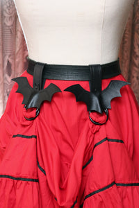 Leather Bat Skirt Hikes (Set of Two)