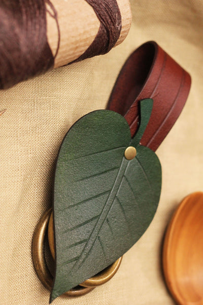 Green Leaf Leather Skirt Hikes (Single)