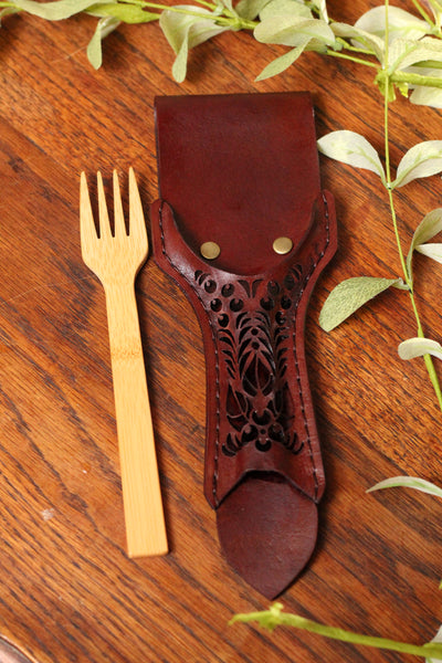 Leather Fork Holster