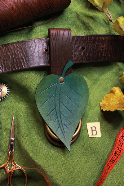 WONKY WARES - Wood Grain Skirt Hike with Green Leaf (Single)