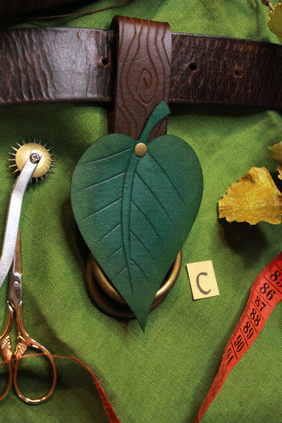 WONKY WARES - Wood Grain Skirt Hike with Green Leaf (Single)