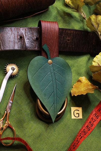 WONKY WARES - Wood Grain Skirt Hike with Green Leaf (Single)