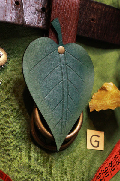 WONKY WARES - Wood Grain Skirt Hike with Green Leaf (Single)