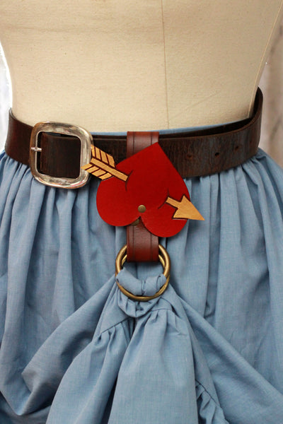 Sweetheart Skirt Hike w/ Brown Strap (Single)