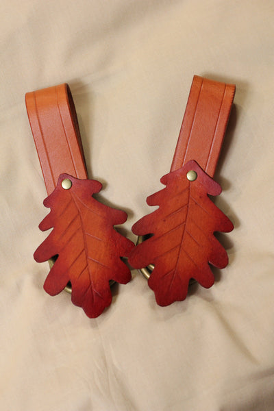 Autumn Leaf Leather Skirt Hikes (Set of Two)