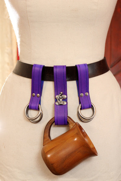 Leather Tankard Holder and Skirt Hike Set