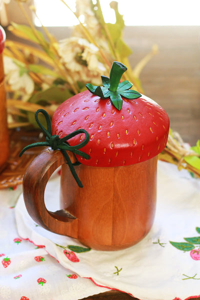 Strawberry Cup Cap