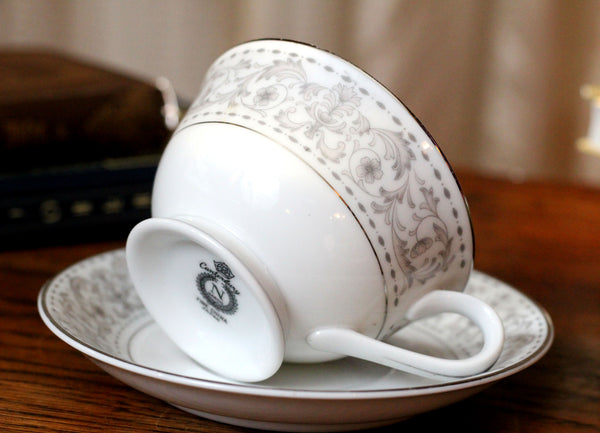 Teacup Holster with Winter Wind Cup and Saucer