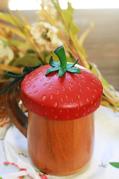 Strawberry Cup Cap