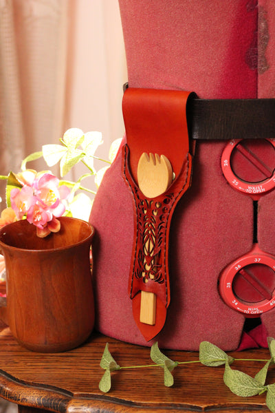 Leather Spork Holster