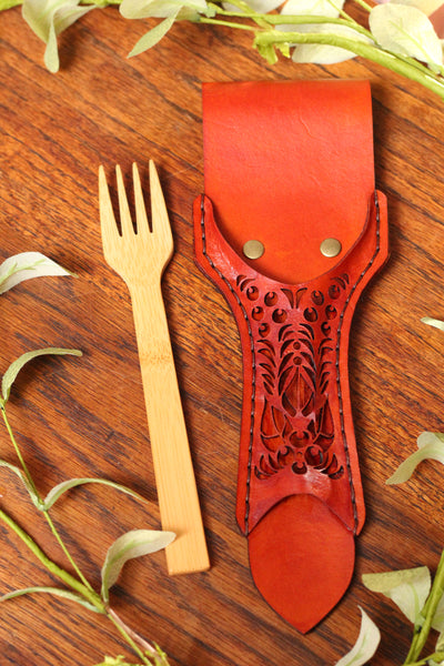 Leather Fork Holster