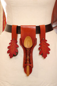 Tan Spoon Holster and Autumn Leaf Hike Accessory Set